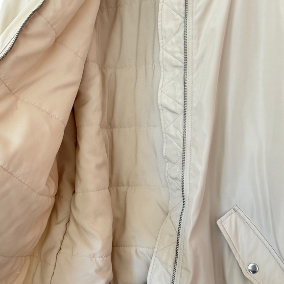 H&M Divided Bomber Jacket Light Beige - Picture 5 of 7